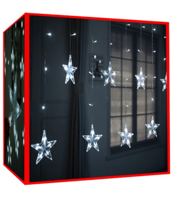 Gaismas aizkars 108LED - auksti balts 31V