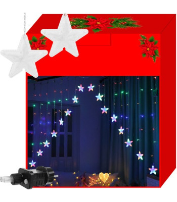 Gaismas Aizkars 136LED - multikrāsa 31V KŠ11336