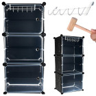 Moduļu apavu skapis - 6 plaukti