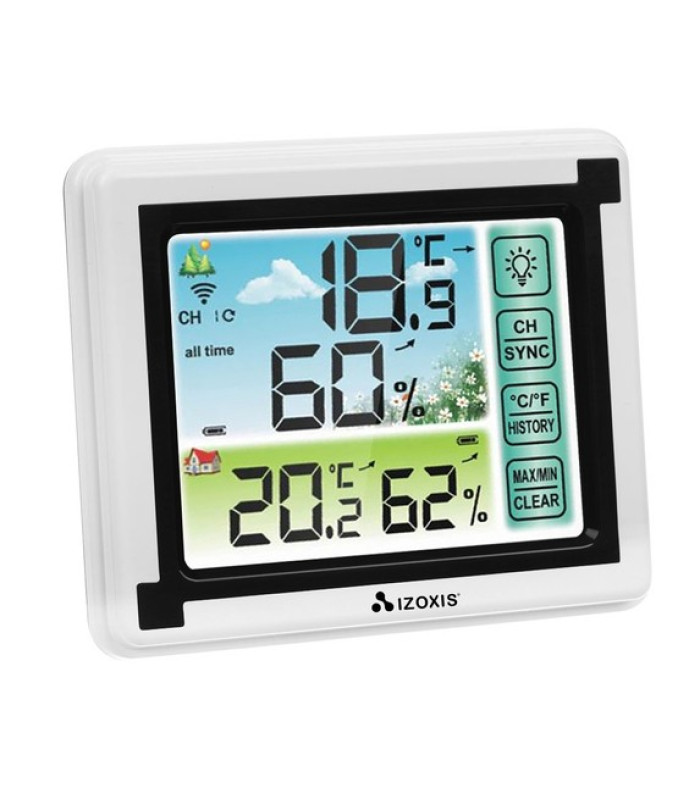 Meteostacija / Termometrs un Higrometrs ar Ārējo Sensoru