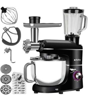 Daudzfunkcionāls virtuves kombains ar gaļas mašīnā un blenderi, 2200W, 6.2L