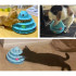 Kaķu rotaļlieta - tornis ar bumbiņām