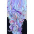Sintētiskie mati ombre zils/violets Soulima 21366