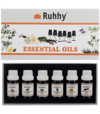 Ēterisko eļļu komplekts Ruhhy 21939, 6 gab. pa 10 ml