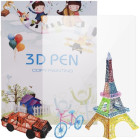 3D Pildspalvas Šablonu Grāmata