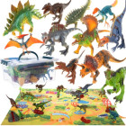 Dinozauri - figūriņas + paklājiņš 22397
