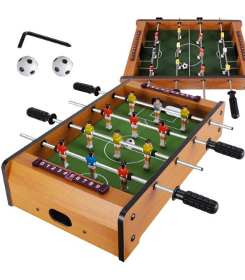 Koka mini galda futbols, 50x10x51 cm