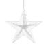 Ziemassvētku daudzkrāsains LED dekors - vītne Snowflakes and Stars 5.4m