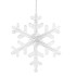 Ziemassvētku daudzkrāsains LED dekors - vītne Snowflakes and Stars 5.4m