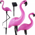 Saules lampas flamingi 3 gabali