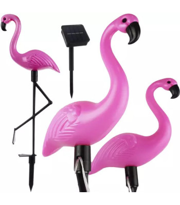 Saules lampas flamingi 3 gabali
