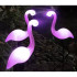 Saules lampas flamingi 3 gabali