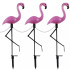 Saules lampas flamingi 3 gabali