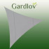 Saulessargs 4x4x4m pelēks Gardlov 23141
