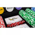 POKER - KOMPLEKTI 500 ŽETONU AR ČEMODĀNU