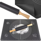 XXL Silikona Virtuves Komplekts 70x50 cm + Veltnis