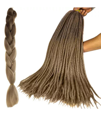 Sintētisko matu ombre bize Soulima 23579