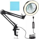 Palielinošā lampa - melna Izoxis 23893