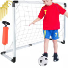 Futbola komplekts: vārti + bumba + pumpis + mietiņi