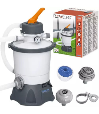 Smilšu filtra sūknis baseiniem 3028 l/h BESTWAY 58515