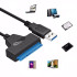 USB adapteris uz SATA 3.0 HDD SSD