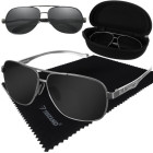 Saulesbrilles ar polarizāciju un UV 400 filtru