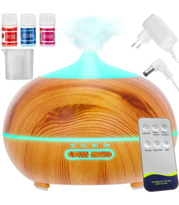  LED ultraskaņas gaisa mitrinātājs 400 ml