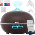 Aromātu Difuzors / Ultraskaņas Mitrinātājs / Jonizators / LED Lampa + Tālvadības Pults un Eļļas