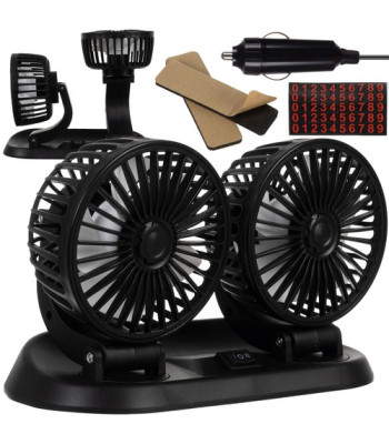 Divkāršais automašīnas ventilators Xtrobb