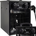 Spēcīgs Elektriskais Sildītājs ar Ventilatoru