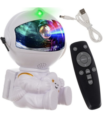 LED zvaigžņu projektors Astronauts ar pulti, Izoxis