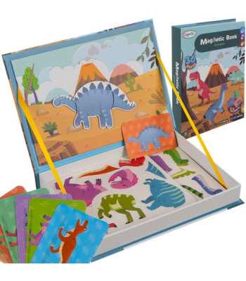 Magnētiskā puzle “Dinozauri” 24730
