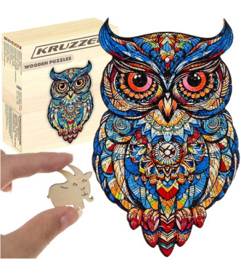 Koka puzle – pūce KRUZZEL 24551