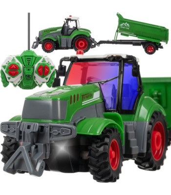 Tālvadības traktors ar piekabi Kruzzel 24850