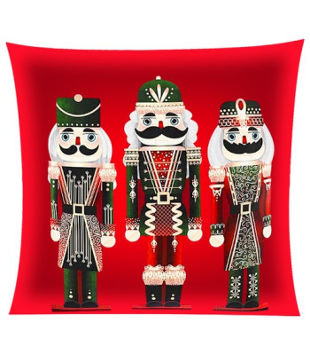 Ziemassvētku plīša spilvena pārvalks Ruhhy 24728 40x40cm