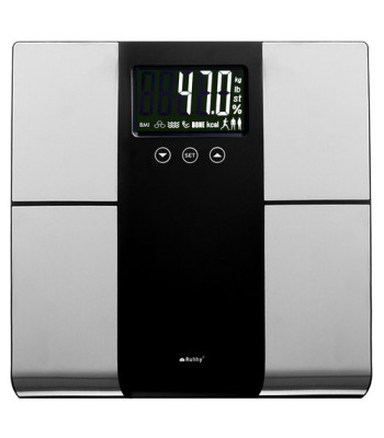 Analītiskie vannas istabas svari ar LCD displeju Ruhhy, 225 kg, 24638