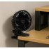Bezvadu ventilators melns Ruhhy 25567