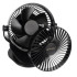 Bezvadu ventilators melns Ruhhy 25567