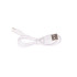 Bezvadu ventilators ar klipsi, galda ventilators, USB-C, balts RUHHY 1200mAh 25566