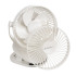 Bezvadu ventilators ar klipsi, galda ventilators, USB-C, balts RUHHY 1200mAh 25566