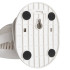 Bezvadu ventilators ar klipsi, galda ventilators, USB-C, balts RUHHY 1200mAh 25566