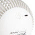 Bezvadu ventilators ar klipsi, galda ventilators, USB-C, balts RUHHY 1200mAh 25566