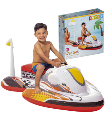 Piepūšams ūdens motocikls bērniem, peldēšanas matracis INTEX 57520