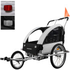Amortizēta velosipēda piekabe 3in1 Kruzzel 25372