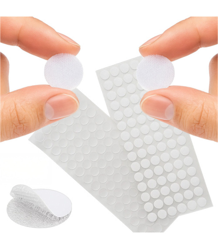 Pašlīmējoša Velcro lente 18mm 500gab. balta RUHHY 25884