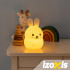 Nakts lampa RGB ar tālvadības pulti - trusis Izoxis 26204