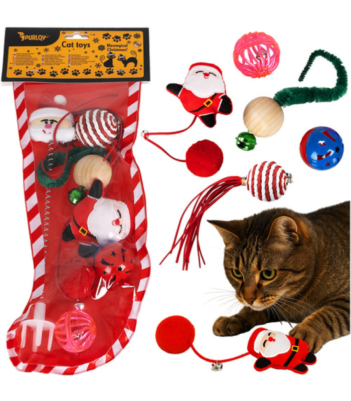 Kaķu rotaļlietu komplekts Purlov 26380
