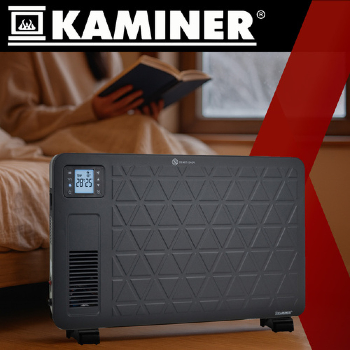 Elektriskais sildītājs Kaminer Ziflo 26403