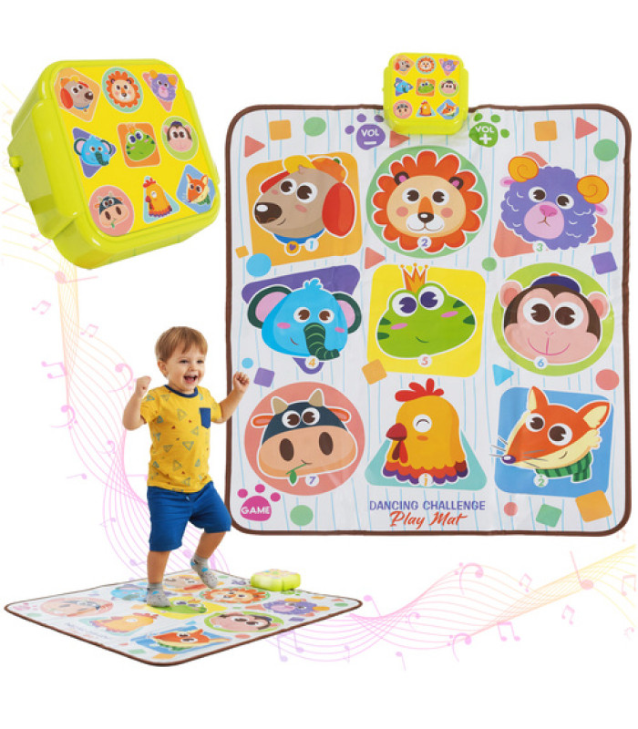 ISO TRADE interaktīvais deju paklājs bērniem