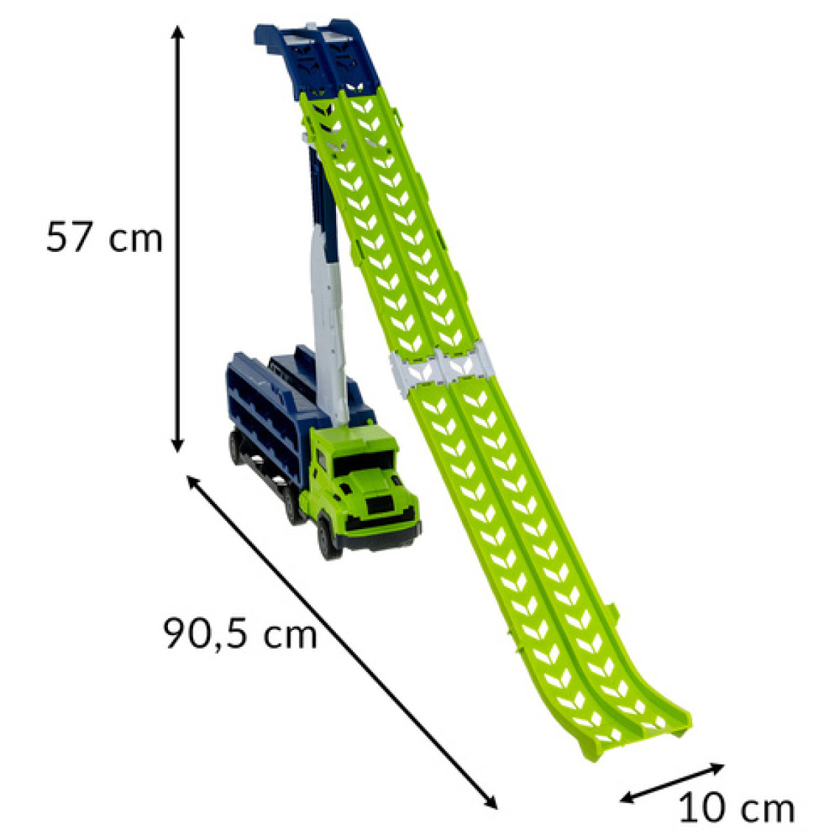 Kravas auto - slidkalniņš ar 6 automašīnām 26527